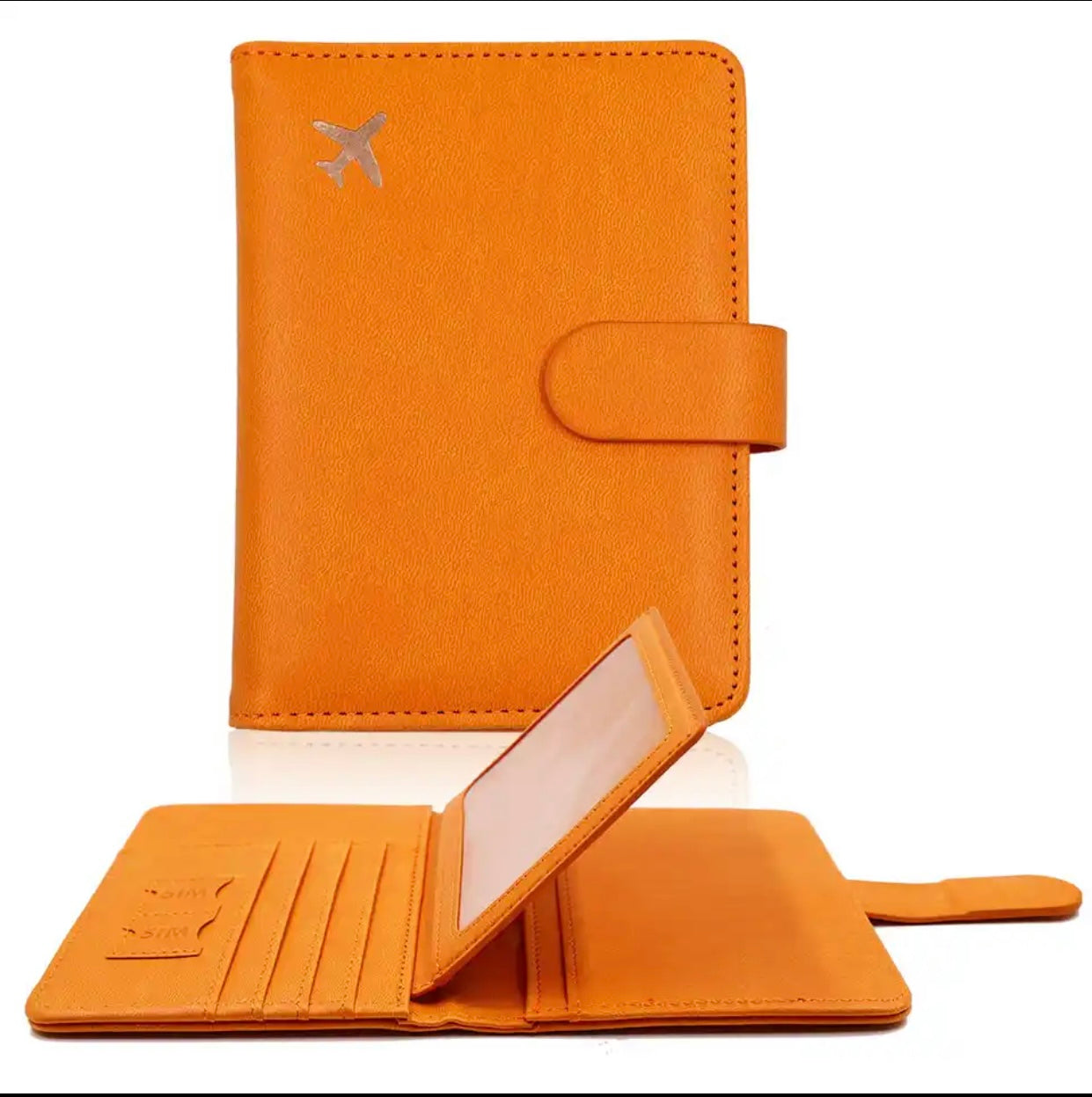 Porta Pasaporte C/Broche