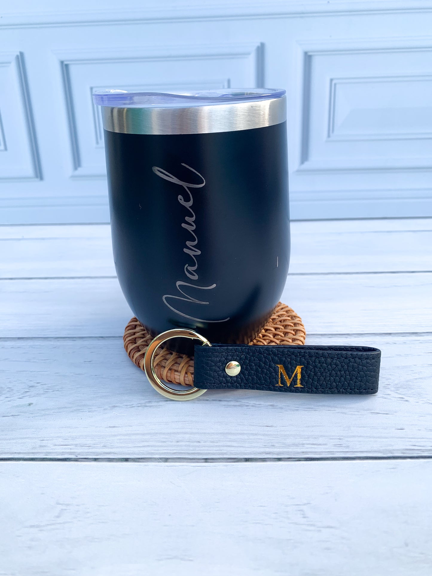 Set llavero personalizado + Vaso personalizado