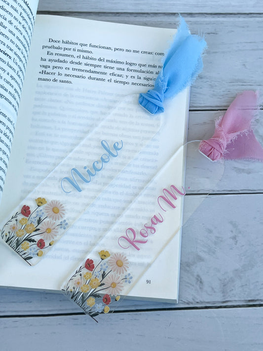 Separador de libros en acrílico 📖
