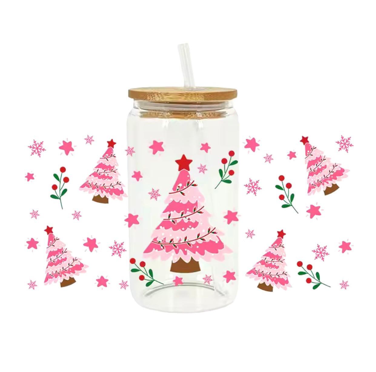 Vaso Cristal Navidad 🎅🏼 - 12 Onz