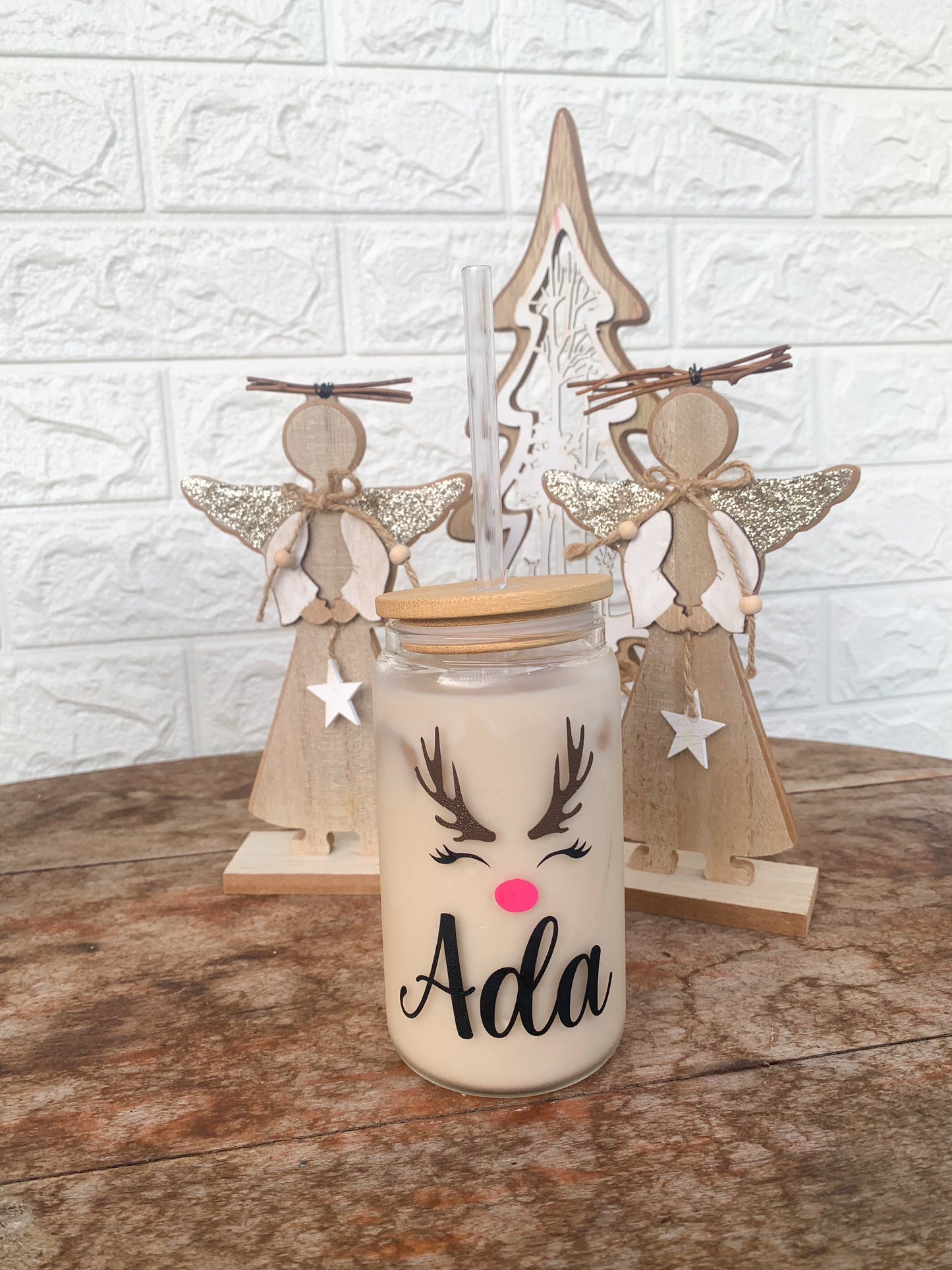 Vaso Cristal Navidad 🎅🏼 - 12 Onz