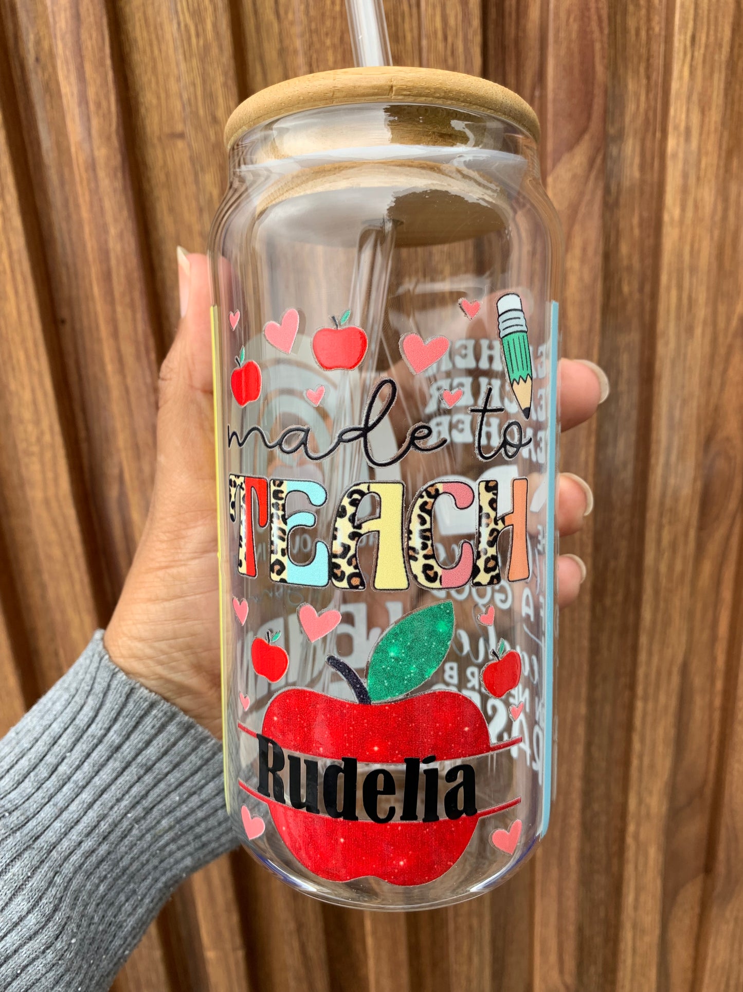Vaso Cristal Teachers 18Oz.