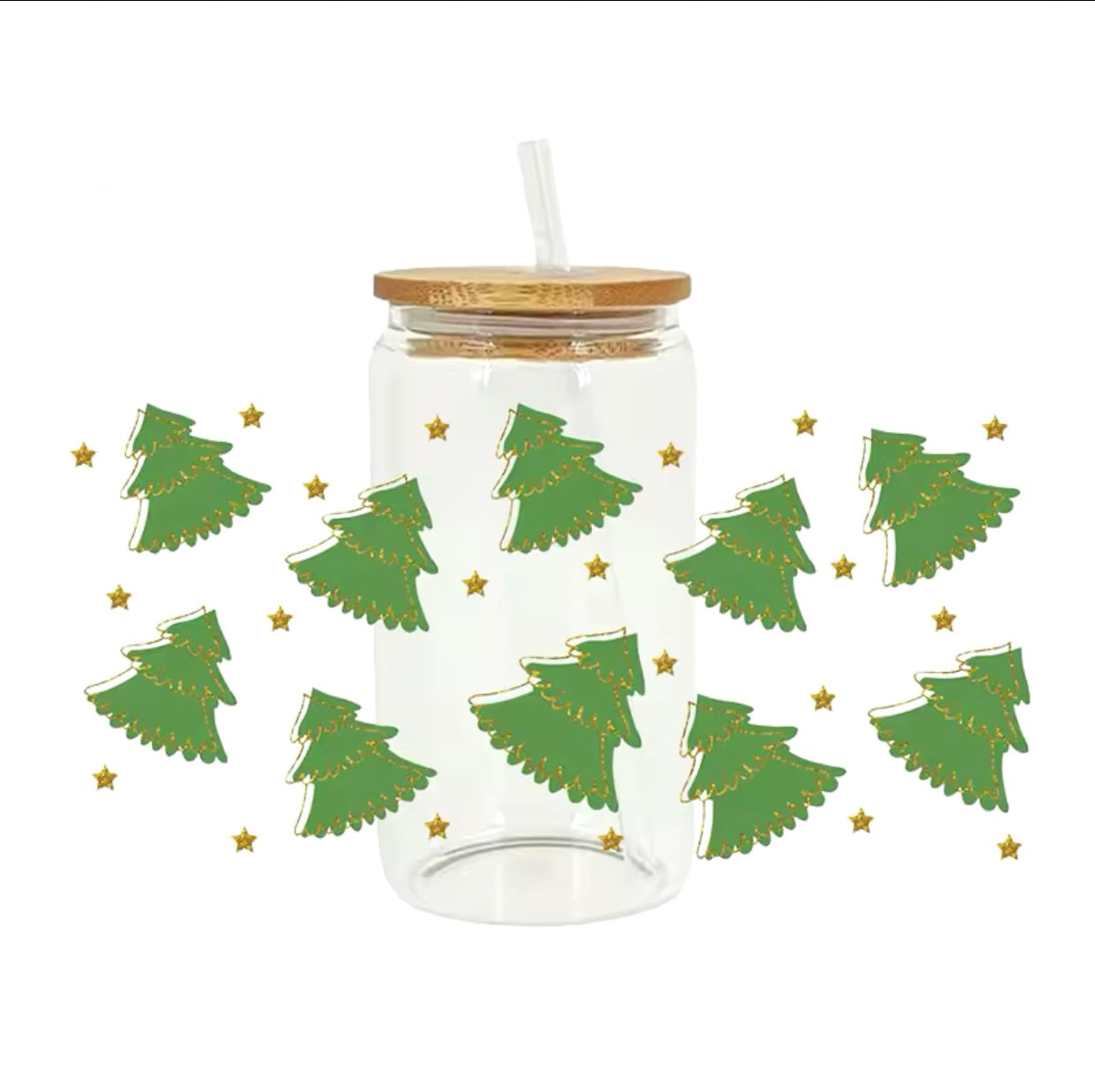 Vaso Cristal Navidad 🎅🏼 - 12 Onz