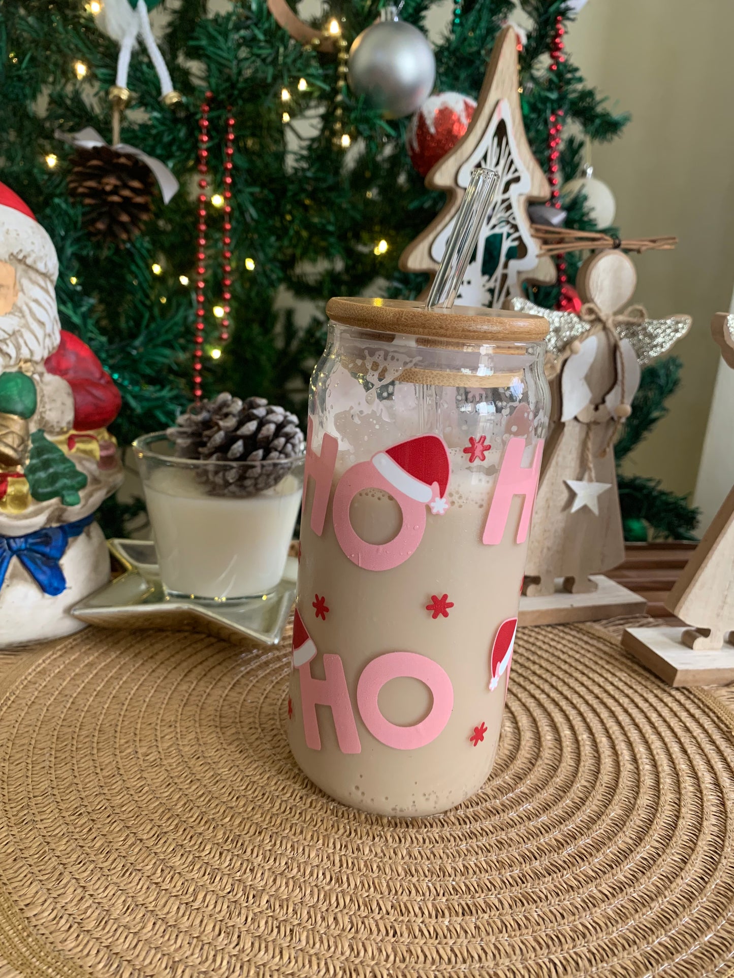 Vaso Cristal - Navidad 🎄 14 Onz