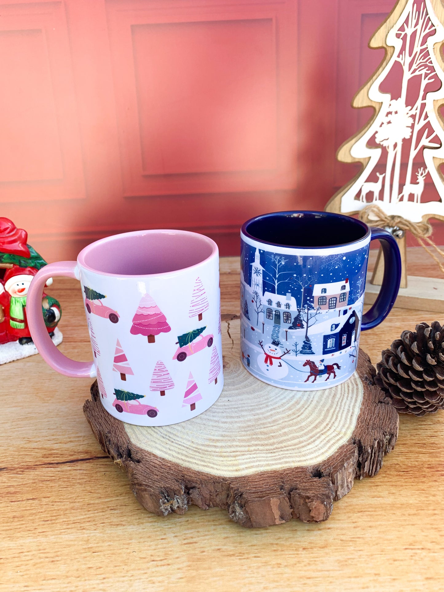 Taza Navideña con Envoltura