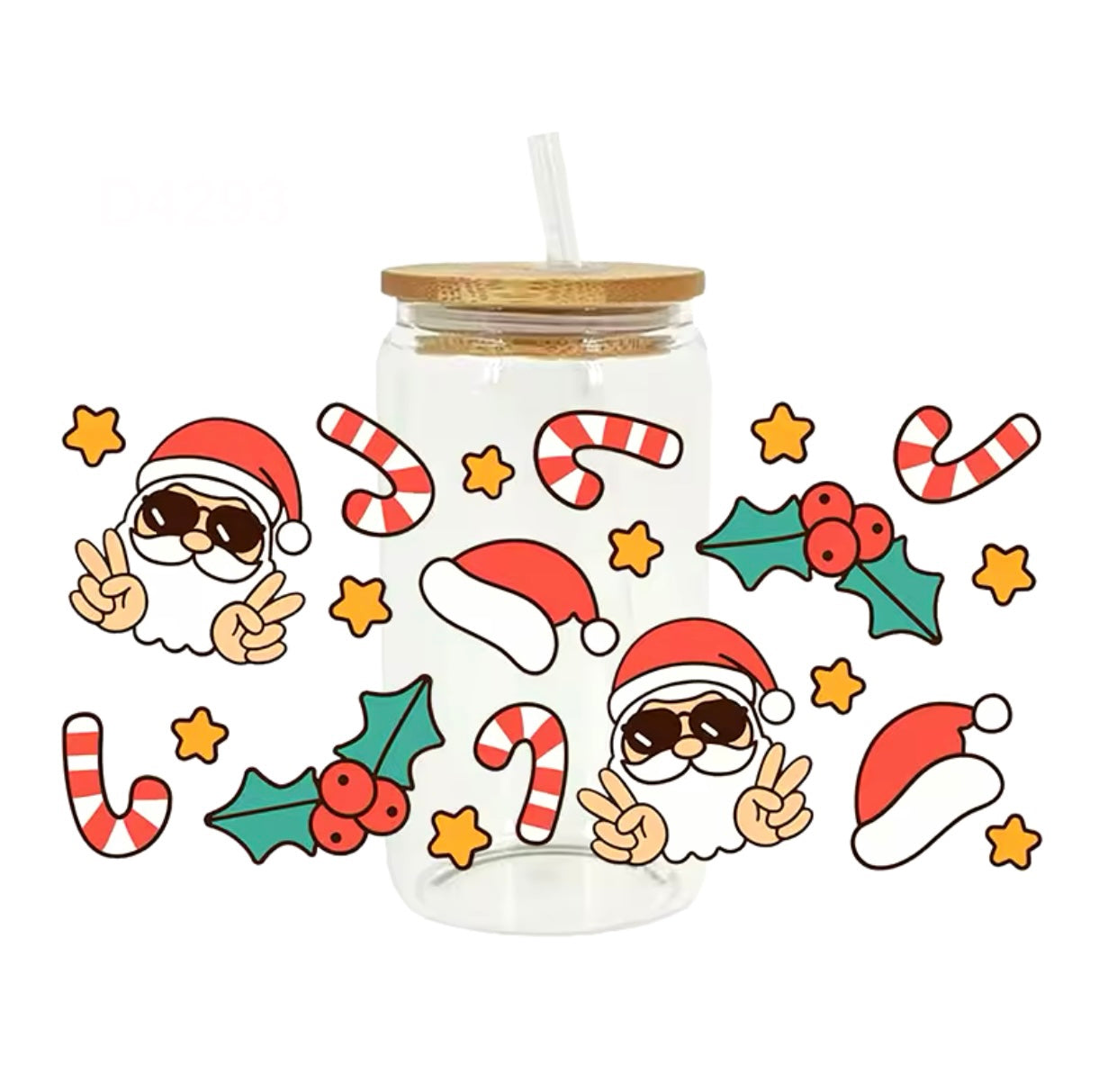 Vaso Cristal Navidad 🎅🏼 - 12 Onz